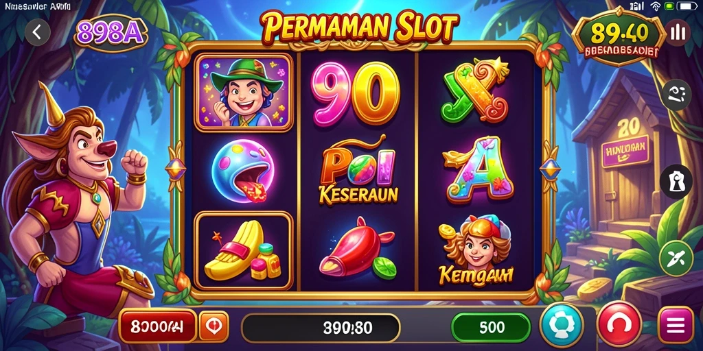 Tampilan gameplay Slot yang mengasyikkan dan menegangkan.