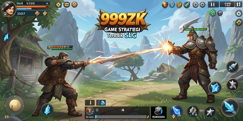 Tampilan gameplay mendebarkan di 999ZK dengan strategi kompleks.