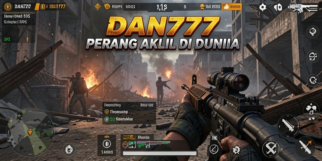 Gameplay menarik dan mendebarkan dari DAN777 yang penuh aksi FPS.