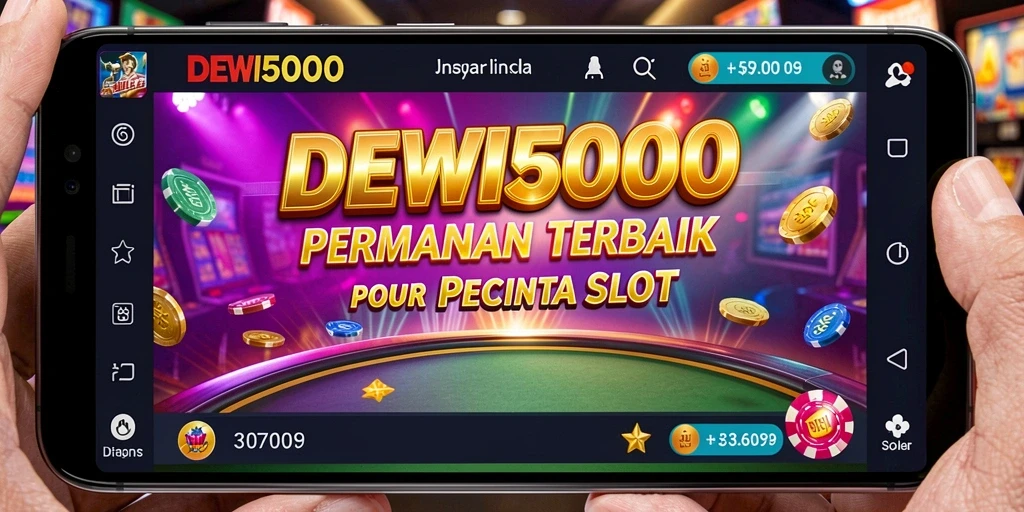 Tampilan menarik gameplay slot di DEWI5000.
