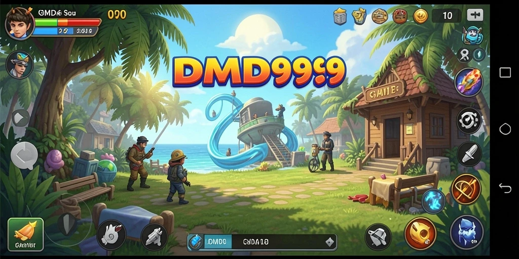 Tampilan gameplay DMD999 yang menarik dan santai.