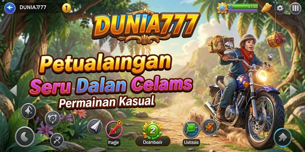Tampilan menarik dari gameplay DUNIA777 yang penuh warna.
