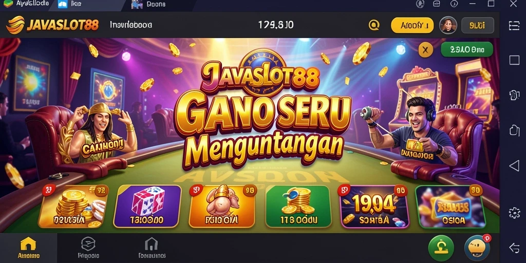 Gameplay seru dan grafis menawan di JAVASLOT88.