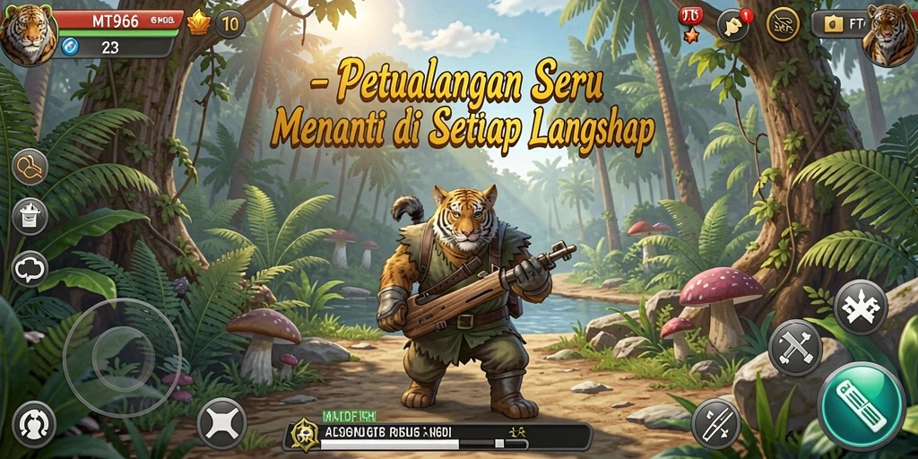 Tampilkan gameplay seru dari MT966 dalam petualangan yang mendebarkan.