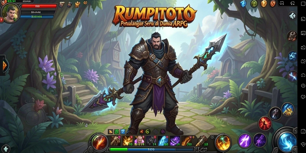 Gameplay menegangkan dengan aksi seru di RUMPITOTO.