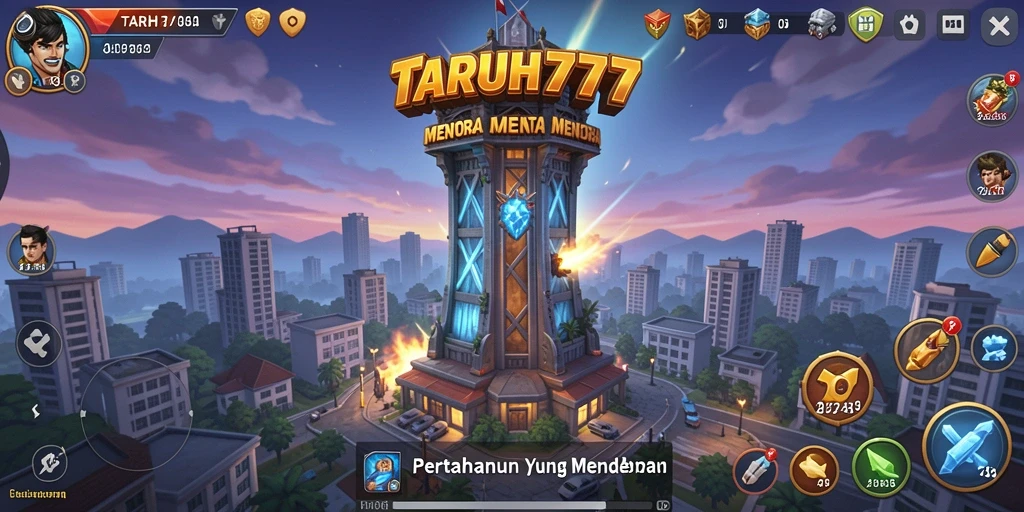 Tampilan gameplay TARUH777 yang seru dan mendebarkan.