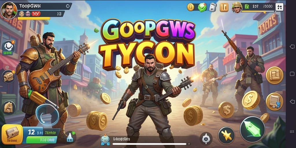 Screenshot gameplay TOOPGWS menampilkan keseruan membangun bisnis.